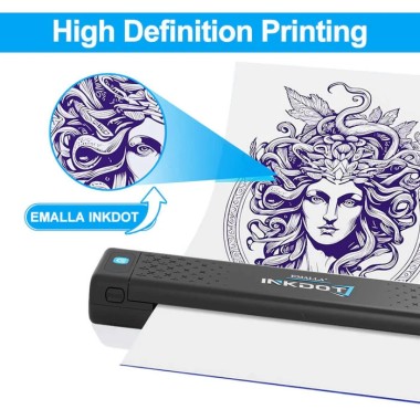 EMALLA INKDOT Wireless Thermal Printer - Stampante Termica per Stencil 2