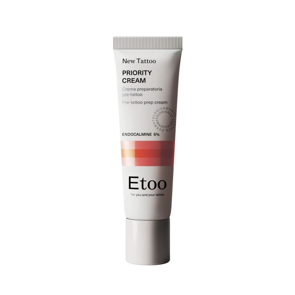 Etoo PRIORITY CREAM - Crema Preparatoria Pre-Tattoo - 30 ml