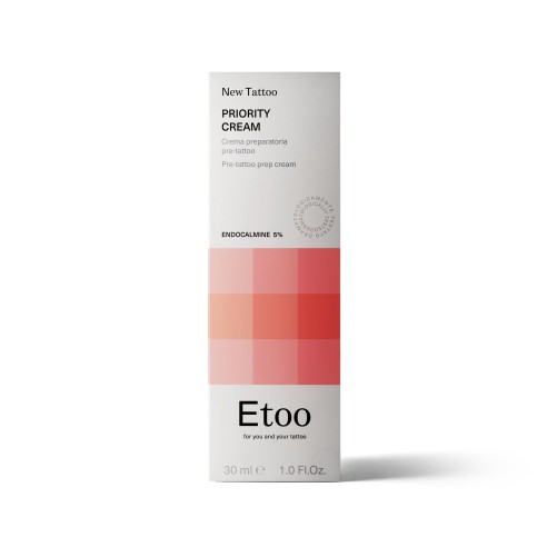 Etoo PRIORITY CREAM - Crema Preparatoria Pre-Tattoo - 30 ml