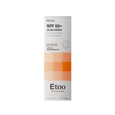Etoo ULTRA DROPS SPF 50+ - Gocce Solari per Pelle Tatuata - 30 ml 2