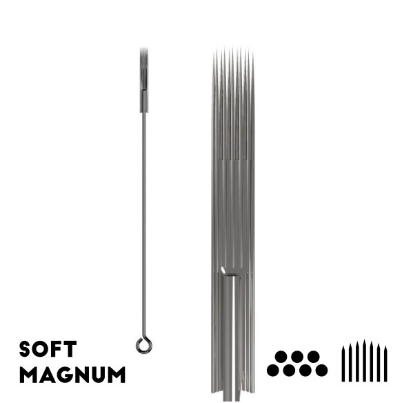 MATERIALE SCADUTO - Utilizzare Solo per Esercitazione | 09 M3 Aghi Tradizionali Dormouse - 0,35mm - Long Taper - 50pz.