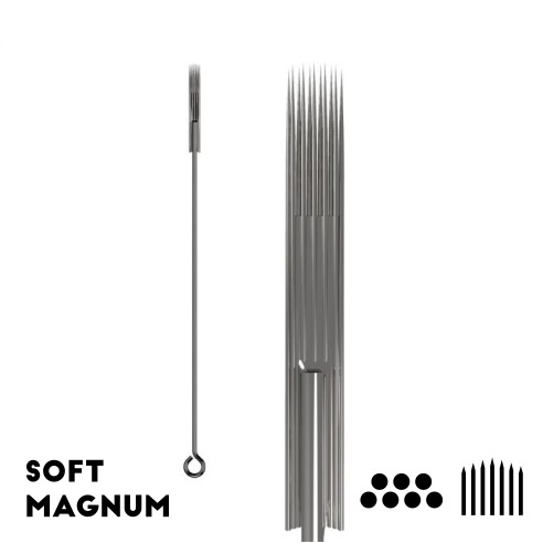 MATERIALE SCADUTO - Utilizzare Solo per Esercitazione | 11 M3 Aghi Tradizionali Dormouse - 0,35mm - Long Taper - 50pz.