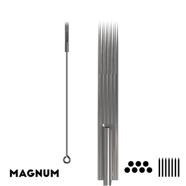 MATERIALE SCADUTO - Utilizzare Solo per Esercitazione | 15 M1 Aghi Tradizionali Dormouse - 0,35mm - Long Taper - 50pz.
