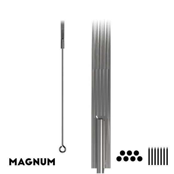 MATERIALE SCADUTO - Utilizzare Solo per Esercitazione | 15 M1 Aghi Tradizionali Dormouse - 0,35mm - Long Taper - 50pz.