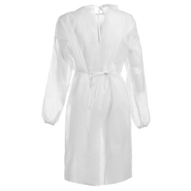 Camice Monouso Bianco in TNT 50 g/m² - Made in Italy - 1 pz 2