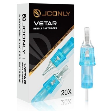 27 MG (Magnum) 0,30 mm Long Taper - Cartucce Aghi Tattoo JCONLY VETAR - 20 pz