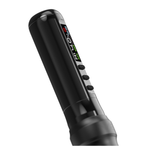 Kwadron VELURE - Corsa Regolabile (2.0 - 3.5 mm) - Dermografo Wireless PMU Pen - Nero