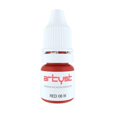 RED 06 W - Artyst - 10ml - Pigmento PMU REACH
