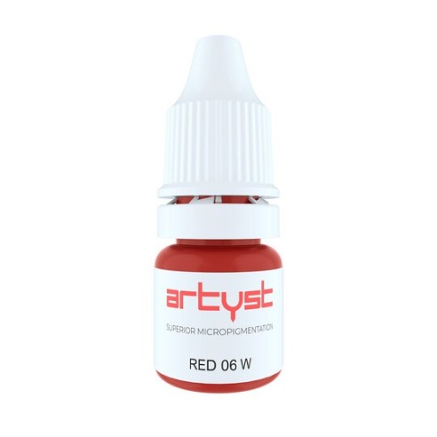 RED 06 W - Artyst - 10ml - Pigmento PMU REACH