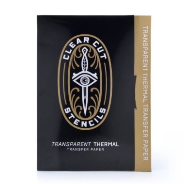 Clear Cut Stencils - Carta Termica Trasparente - 216 x 279 mm - 25 pz