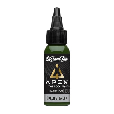 SPECIES GREEN - Eternal Ink APEX - 30ml - Colore Tattoo REACH