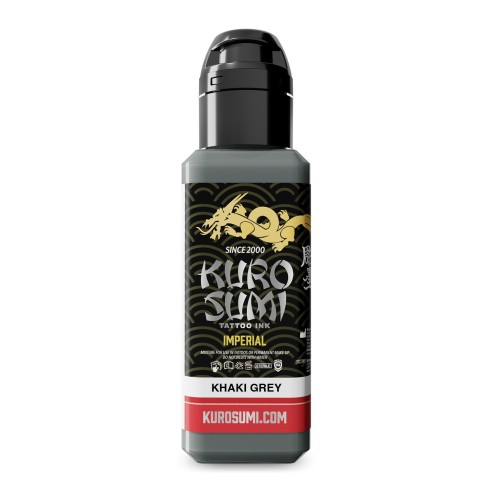 KHAKI GREY - Kuro Sumi Imperial - 44ml - Colore Tattoo REACH