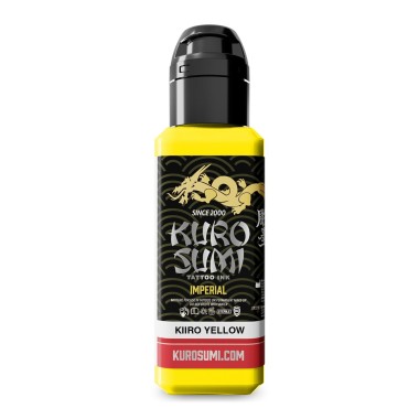 KIIRO YELLOW Nicole Zulianello - Kuro Sumi Imperial - 44 ml - Colore Tattoo REACH