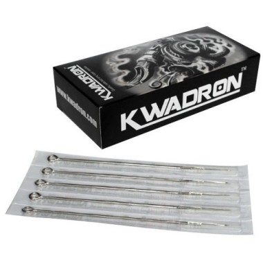 13 RL (Round Liner) Long Taper - Aghi Tradizionali Tattoo Kwadron - 50 pz