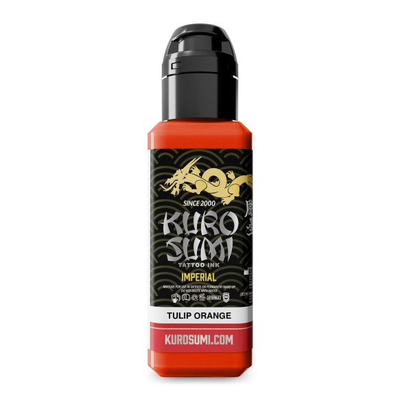 TULIP ORANGE - Kuro Sumi Imperial - 44ml - Colore Tattoo REACH