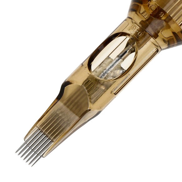 13 MG (Magnum) Long Taper - Cartucce Aghi Tattoo Kwadron - 20 pz