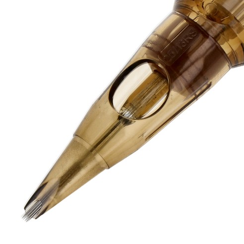 13 RS (Round Shader) Long Taper - Cartucce Aghi Tattoo Kwadron - 20 pz