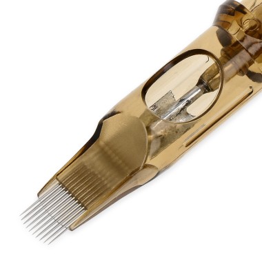 19 SEM (Soft Edge Magnum) Long Taper - Cartucce Aghi Tattoo Kwadron - 20 pz 2
