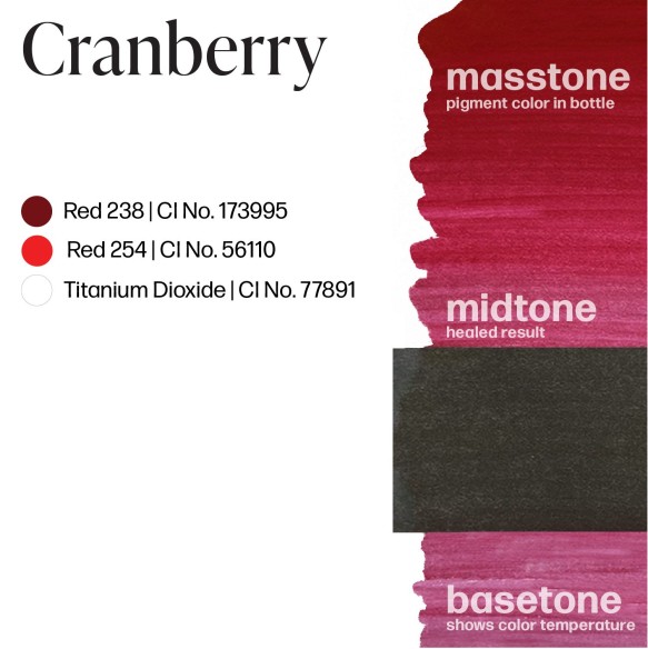 CRANBERRY - Perma Blend Luxe - 15ml - Pigmento PMU REACH