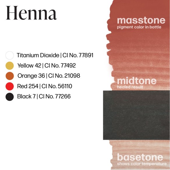 HENNA - Perma Blend Luxe - 15ml - Pigmento PMU REACH