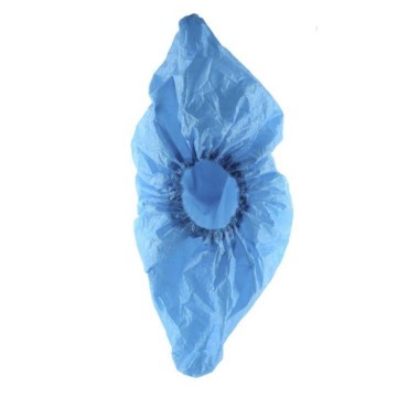 Copriscarpe Monouso in CPE - Blu o Nero - 100 pz 2