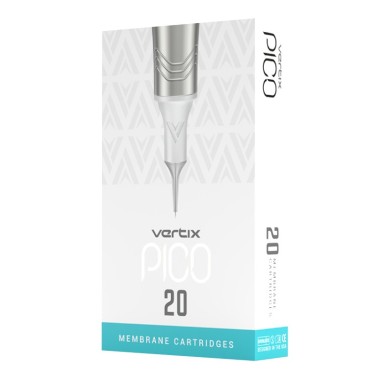 03 RL (Round Liner) - Long Taper - Cartucce Vertix PICO - Aghi PMU - 20pz.
