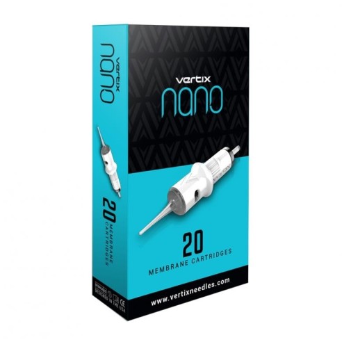 05 RS (Round Shader) 0,25mm - Cartucce Vertix NANO - Aghi PMU - 20pz.