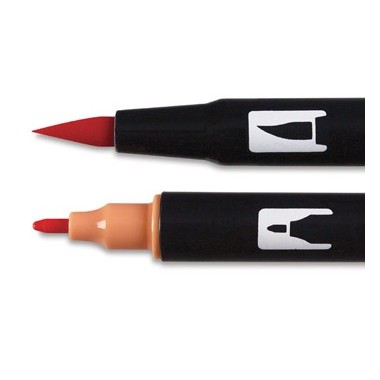 Tombow ABT Dual Brush Pen CHOCOLATE - 969 2
