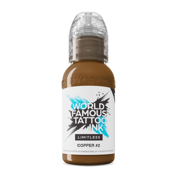 COPPER 2 - World Famous Limitless - 30ml - Colore Tattoo REACH