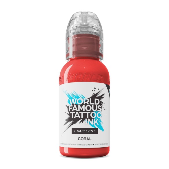 CORAL - World Famous Limitless - 30ml - Colore Tattoo REACH