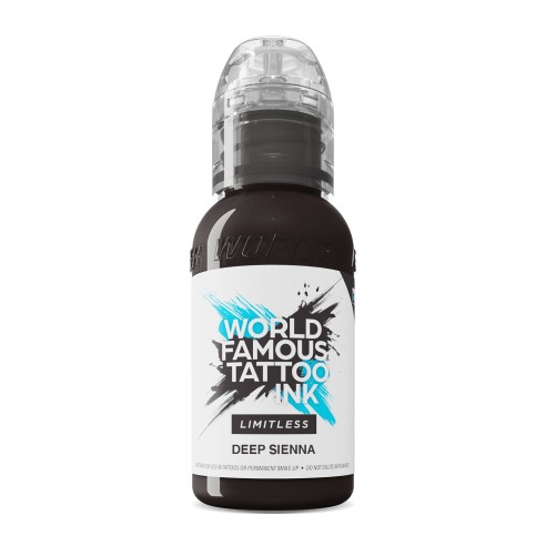 DEEP SIENNA - PINK RIBBON World Famous Limitless - 30ml - Colore Tattoo REACH