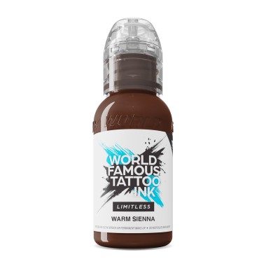 WARM SIENNA - PINK RIBBON World Famous Limitless - 30ml - Colore Tattoo REACH