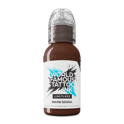 WARM SIENNA - PINK RIBBON World Famous Limitless - 30ml - Colore Tattoo REACH