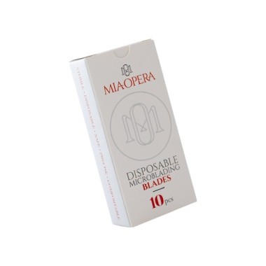 Lame DOUBLE FLAT per Microblading - MiaOpera - 10pz. 2