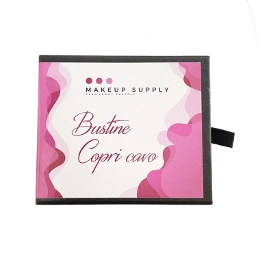 Bustine Copri Cavo Rosa - 79 cm x Ø 31 mm - 100 pz 2