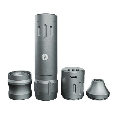 OUTLET | Dormouse KREA Wireless Pen - Corsa 3,5 mm - Shiny Silver - Macchinetta Wireless Tattoo Pen