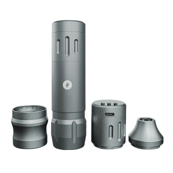 OUTLET | Dormouse KREA Wireless Pen - Corsa 3,5 mm - Shiny Silver - Macchinetta Wireless Tattoo Pen