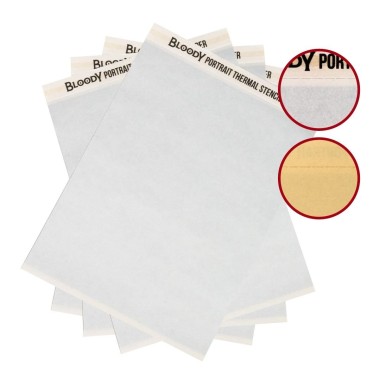 Bloody Portrait Thermal Stencil Paper - Carta Termica Premium A4 - 100 Fogli 2