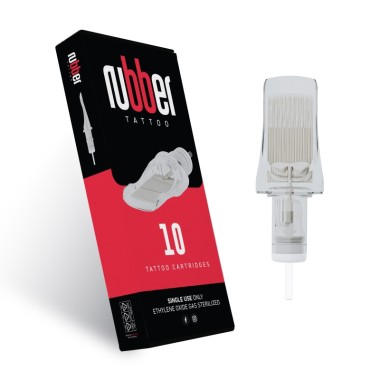 45 MG (Magnum) Long Taper - Cartucce Aghi Tattoo BodySupply Rubber - 10 pz