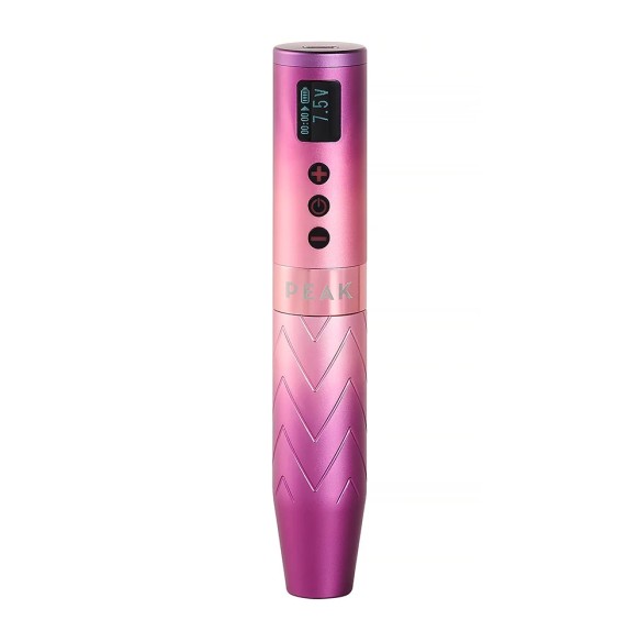 Peak Astra - Corsa Intercambiabile (2.5 - 4.0 mm) - Dermografo Wireless PMU Pen - Rose Quartz