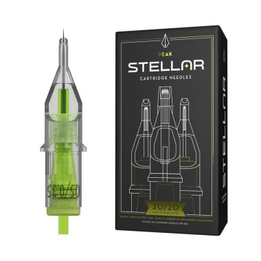 01 RL (Round Liner) - Cartucce Aghi Tattoo Stellar 2.0 - 20 pz