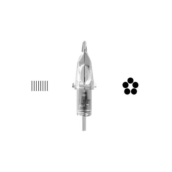 05 Liner 0,30 mm - Cartucce Aghi Tattoo Cheyenne Craft - 20 pz