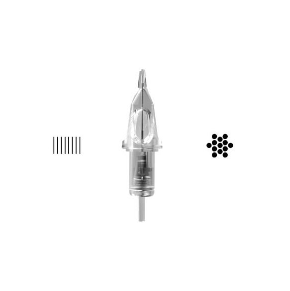 13 Liner 0,30 mm - Cartucce Aghi Tattoo Cheyenne Craft - 20 pz