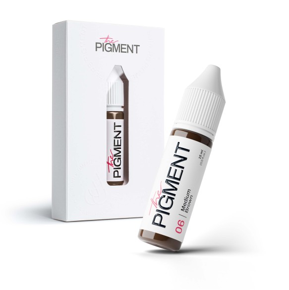 06 MEDIUM BROWN - The Pigment - 15ml - Pigmento PMU REACH