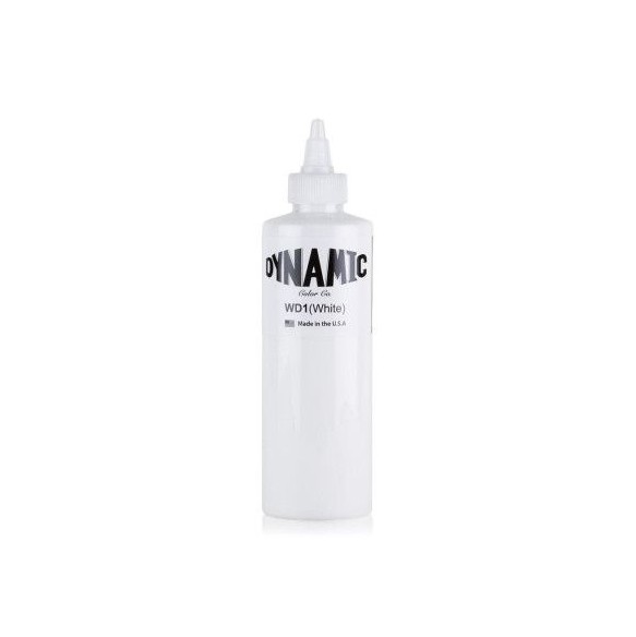 DYNAMIC White - 240 ml - Colore per Pelle Sintetica / Esercitazione