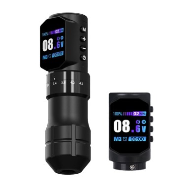 OUTLET | Dormouse KREA Multistroke - Corsa Regolabile 2,3–4,5 mm - Macchinetta Wireless Tattoo Pen 2