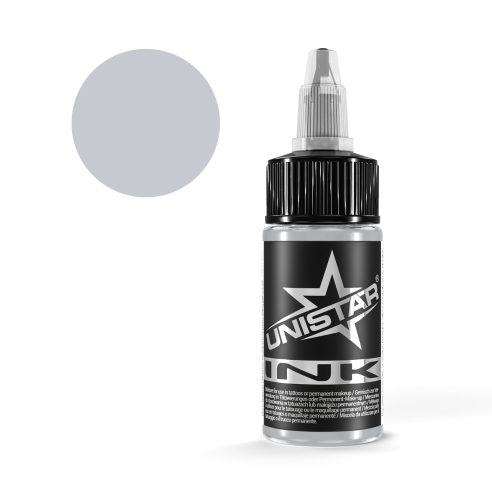 Basic Gray Light - UNISTAR INK - 30 ml - Colore Tattoo REACH