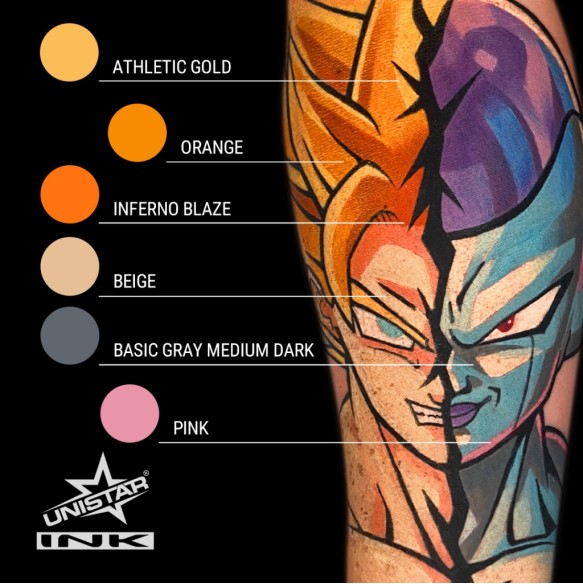 Basic Gray Medium Dark - UNISTAR INK - 30 ml - Colore Tattoo REACH