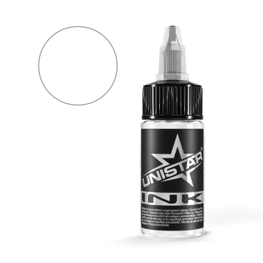 Blending White - UNISTAR INK - 30 ml - Colore Tattoo REACH 2