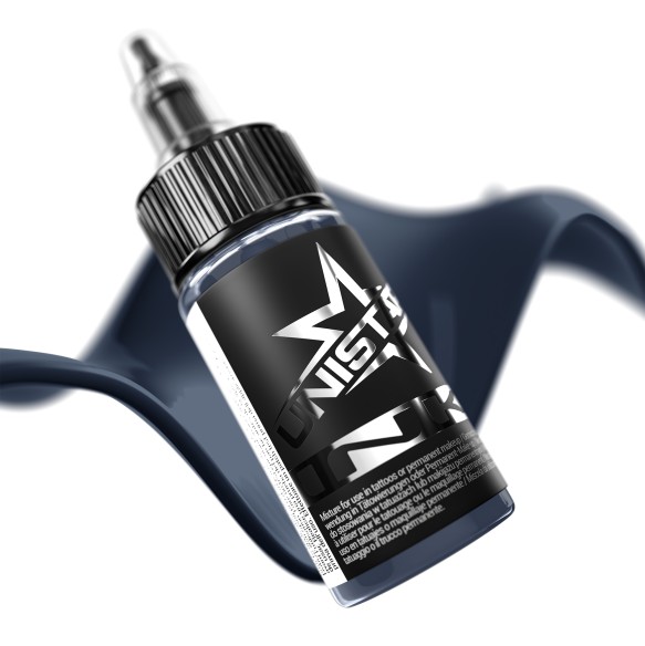 Blue Gray 4 - UNISTAR INK - 30 ml - Colore Tattoo REACH